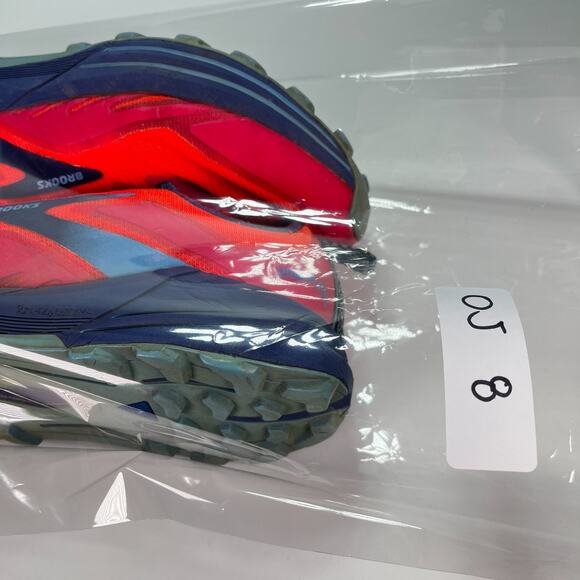 Brooks Cascadia 16 Bright Red Pink Trail Running Shoes 1203631B647 Womens Sz 9.5 - Picture 10 of 10